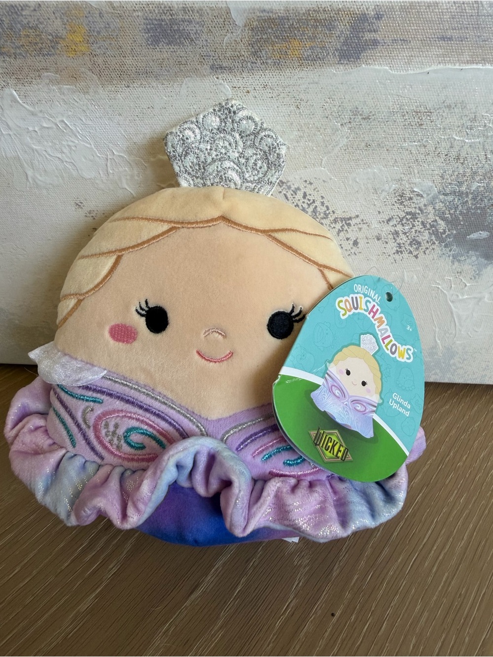 Squishmallows Wicked Glinda Upland Plush with Tags Original Squishmallows